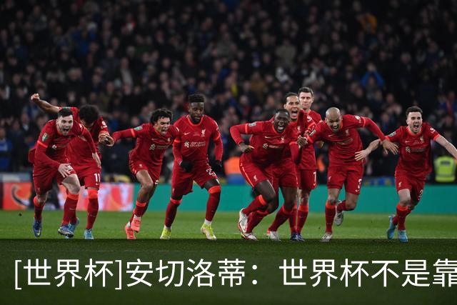 [世界杯]安切洛蒂：世界杯不是靠第一场比赛就能赢下的
